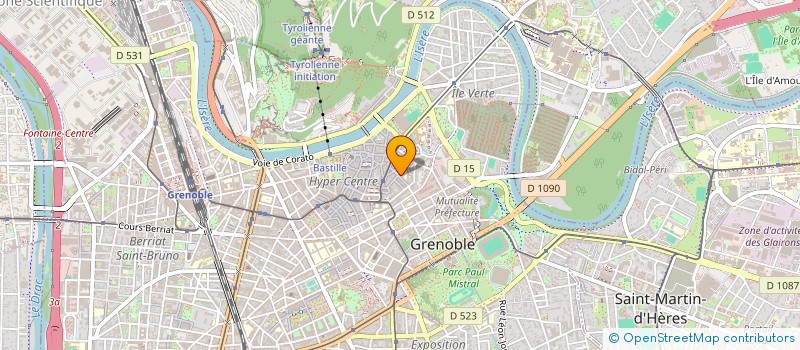 localisation de l'entreprise ASSOCIATION CATECHETIQUE CENTRE EST à GRENOBLE