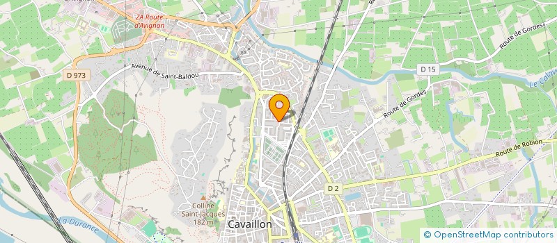 localisation de l'entreprise ASSOCIATION CAVAILLON NORD  CAVAILLON