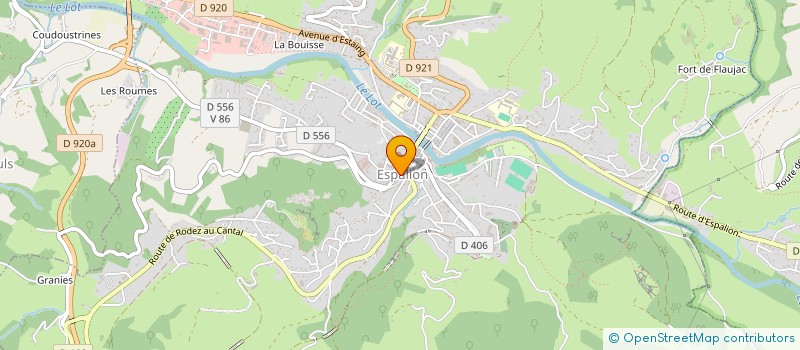localisation de l'entreprise ASSOCIATION CAVALLI, CITE DES PEINTRES, ESPALION à ESPALION
