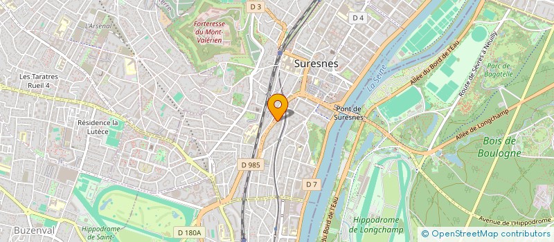 localisation de l'entreprise ASSOCIATION CECILE SALA à SURESNES