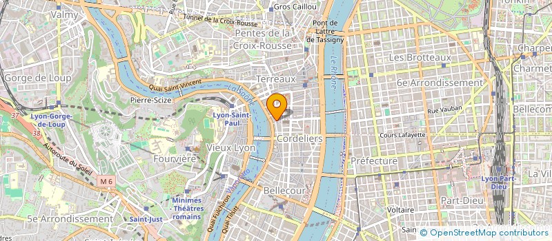 localisation de l'entreprise ASSOCIATION CEFORA à LYON