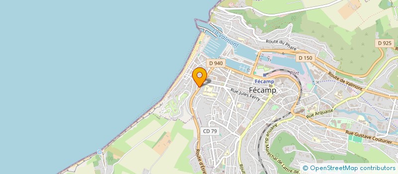 localisation de l'entreprise ASSOCIATION CELIA RAYMONDE à FECAMP