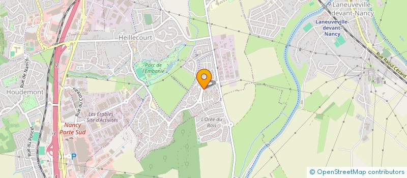 localisation de l'entreprise ASSOCIATION CELS VICTOR HUGO à HEILLECOURT