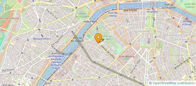 localisation de l'entreprise ASSOCIATION CENAC MORER AVOCATS ASSOCIES  PARIS