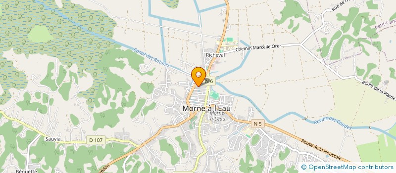 localisation de l'entreprise ASSOCIATION CENT ONZE 111 à MORNE-A-L'EAU