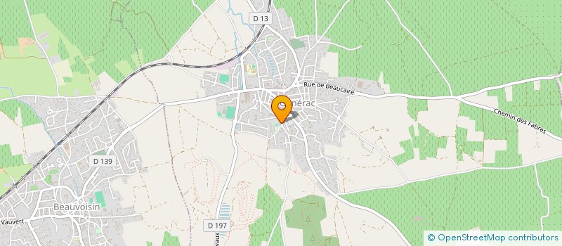 localisation de l'entreprise ASSOCIATION CENTRE AERE à GENERAC