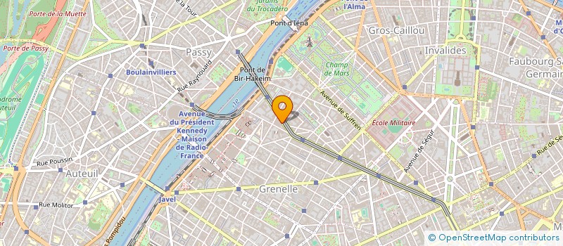 localisation de l'entreprise ASSOCIATION CENTRE DE SANTE DE GRENELLE  PARIS