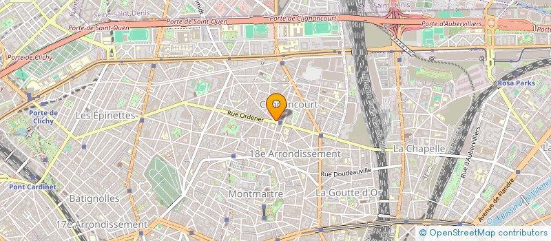 localisation de l'entreprise ASSOCIATION CENTRE DE SANTE DE LA MAIRIE  PARIS