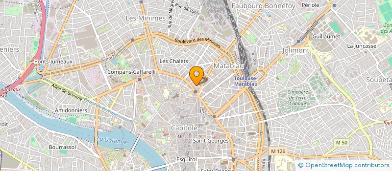 localisation de l'entreprise ASSOCIATION CENTRE DE THERAPIES COMPORTEMENTALES ET COGNITIVES 31 (ASSOCIATION CTCC 31)  TOULOUSE