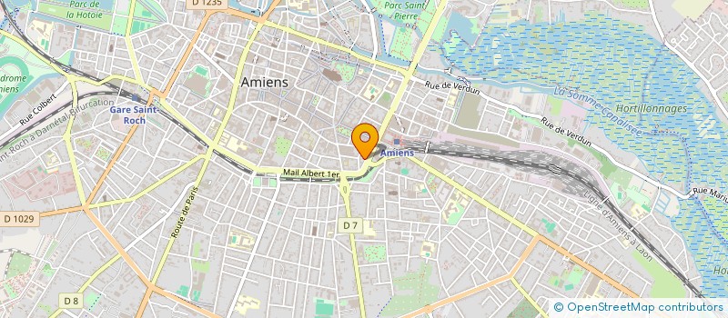 localisation de l'entreprise ASSOCIATION CENTRE DENTAIRE FRANCAIS AMIENS  AMIENS