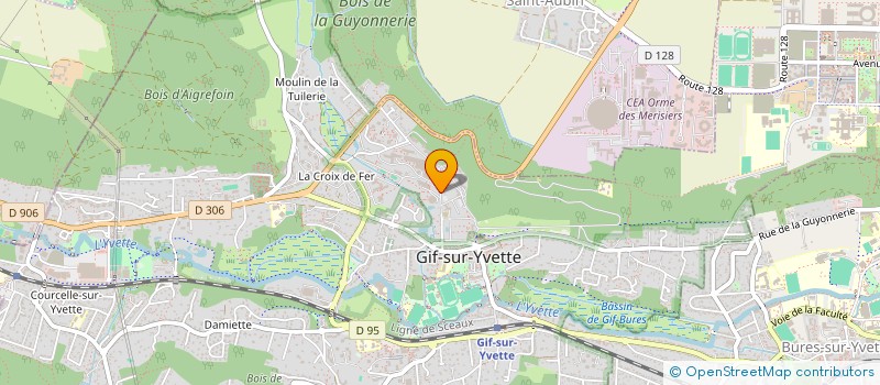 localisation de l'entreprise ASSOCIATION CENTRE LOISIRS ENFANTS à GIF-SUR-YVETTE