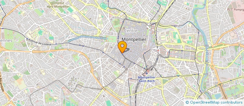 localisation de l'entreprise ASSOCIATION CENTRE OPHTALMOLOGIE JEU DE PAUME à MONTPELLIER