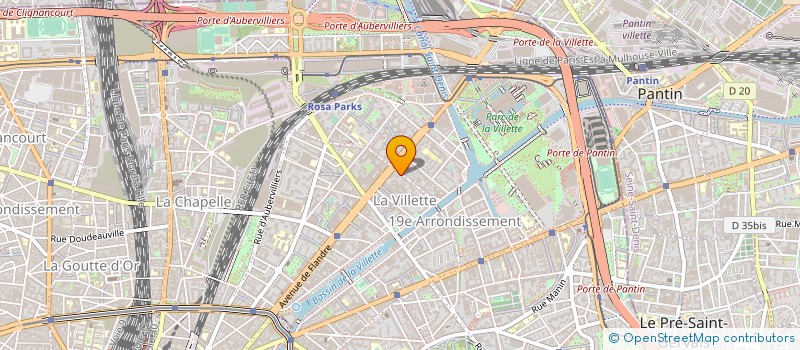 localisation de l'entreprise ASSOCIATION CENTRE RAPHAEL à PARIS
