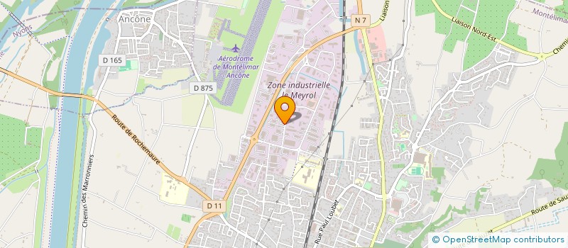localisation de l'entreprise ASSOCIATION CENTRE RESSOURCE MONTELIMAR à MONTELIMAR