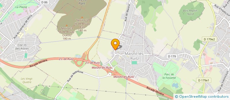 localisation de l'entreprise ASSOCIATION CEPELIA  MAISNIL-LES-RUITZ