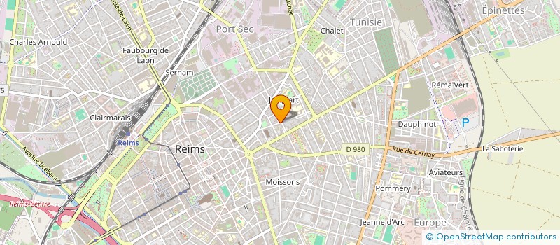 localisation de l'entreprise ASSOCIATION CERCL' EISINE REIMS (ACER)  REIMS