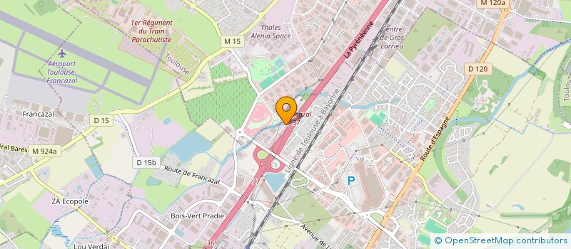 localisation de l'entreprise ASSOCIATION CERCLE DE POKER TOULOUSAIN  PORTET-SUR-GARONNE