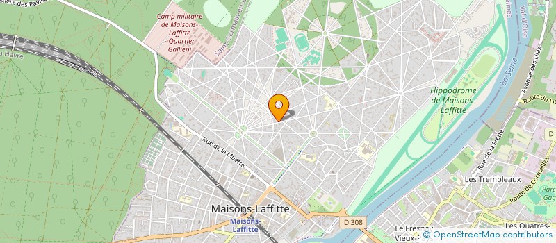 localisation de l'entreprise ASSOCIATION CERCLE NATION ET REPUBLIQUE à MAISONS-LAFFITTE