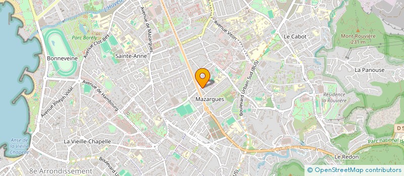 localisation de l'entreprise ASSOCIATION CERCLE PELIKAN à MARSEILLE