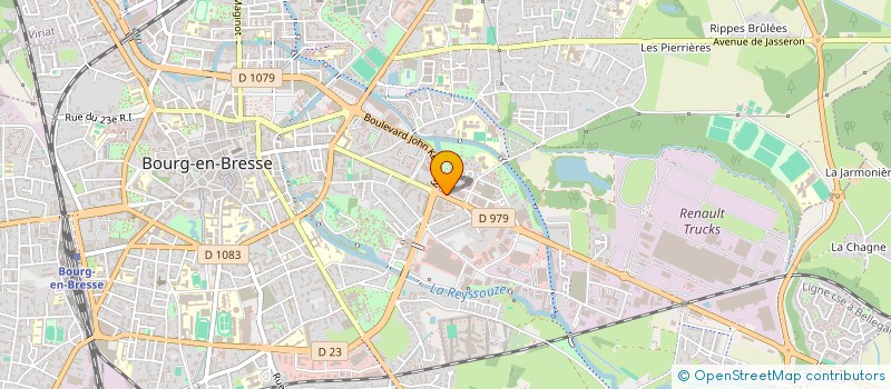 localisation de l'entreprise ASSOCIATION CESAME à BOURG-EN-BRESSE