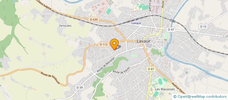 localisation de l'entreprise ASSOCIATION CESAR à LAVAUR