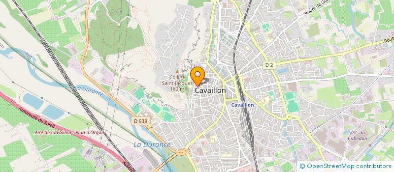 localisation de l'entreprise ASSOCIATION CESAR DE BUS  CAVAILLON