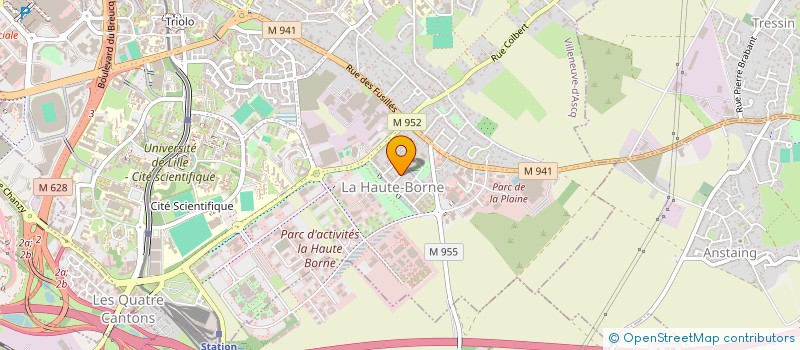 localisation de l'entreprise ASSOCIATION CH'TITE 205 à VILLENEUVE-D'ASCQ