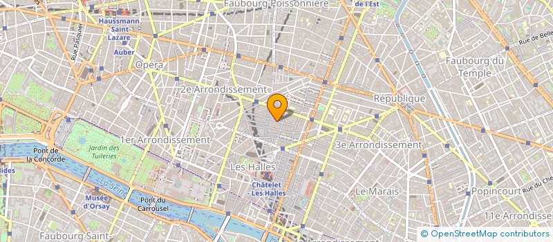 localisation de l'entreprise ASSOCIATION CHADHAL  PARIS