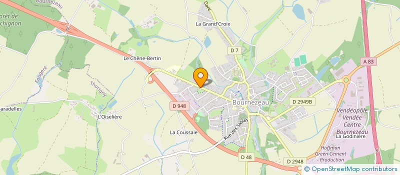 localisation de l'entreprise ASSOCIATION CHAINE DE LA LIBERTE à BOURNEZEAU