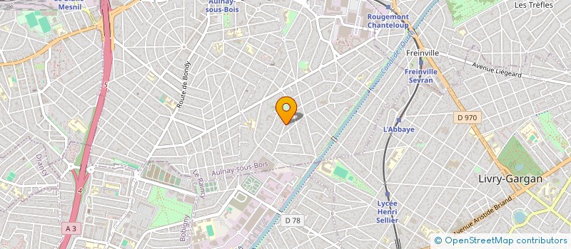 localisation de l'entreprise ASSOCIATION CHALLANGE à AULNAY-SOUS-BOIS
