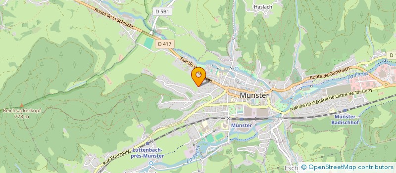 localisation de l'entreprise ASSOCIATION CHALLENGE AIR MONTGOLFIERE  MUNSTER