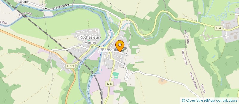 localisation de l'entreprise ASSOCIATION CHAM'MOUV à CHAMOUILLEY
