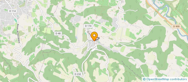 localisation de l'entreprise ASSOCIATION CHAMBRE DE SEJOUR AVEC VUE  SAIGNON