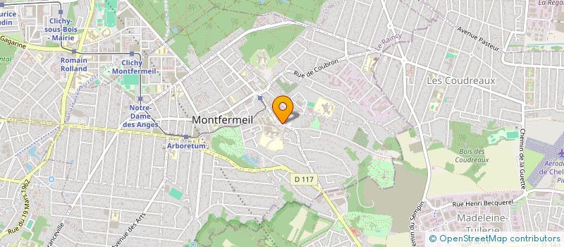 localisation de l'entreprise ASSOCIATION CHAMP LIBRE à MONTFERMEIL