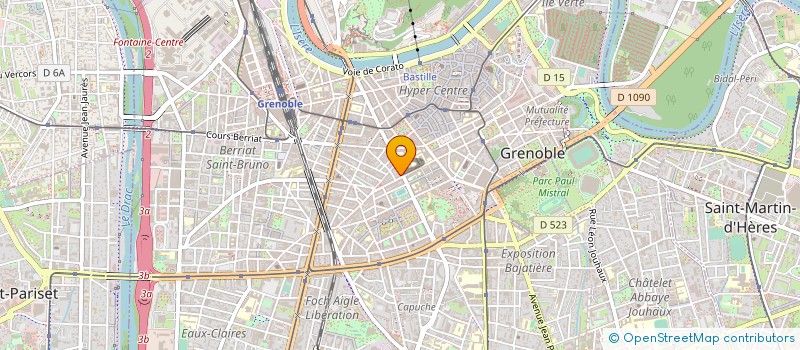 localisation de l'entreprise ASSOCIATION CHAMPOLLION à GRENOBLE