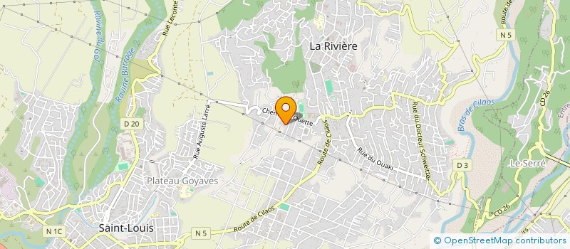 localisation de l'entreprise ASSOCIATION CHANDRA EVOLUTION à SAINT-LOUIS
