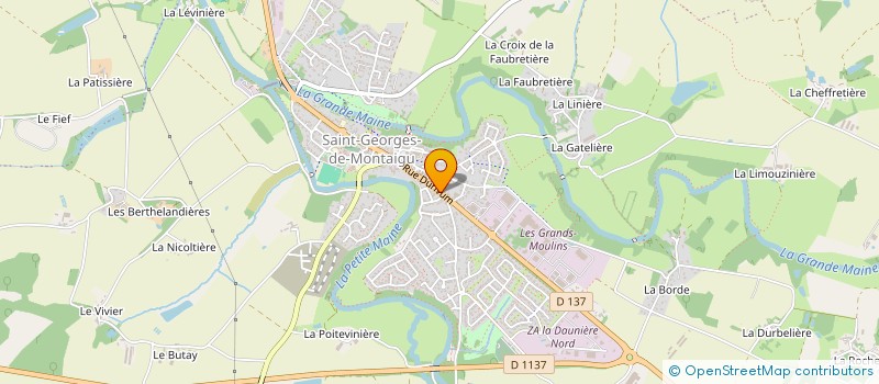 localisation de l'entreprise ASSOCIATION CHANTE MAI NORD VENDEE à MONTAIGU-VENDEE