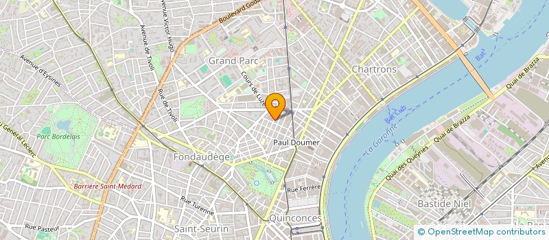 localisation de l'entreprise ASSOCIATION CHANTECLER à BORDEAUX