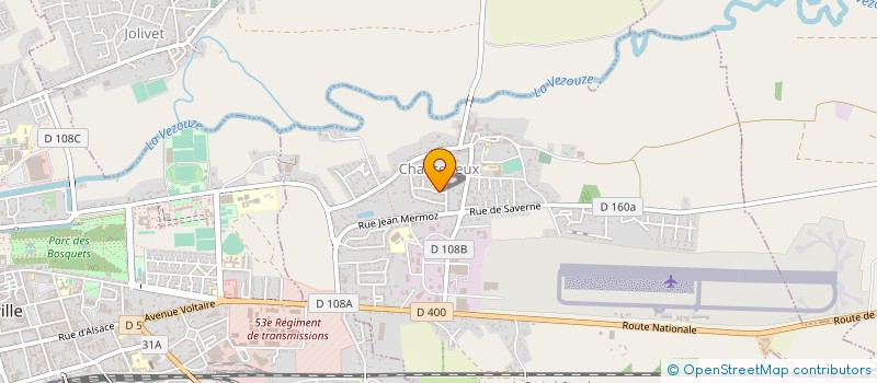 localisation de l'entreprise ASSOCIATION CHANTEHEUX INFORMATIQUE  CHANTEHEUX