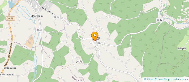 localisation de l'entreprise ASSOCIATION CHANTERELLE  MARMINIAC