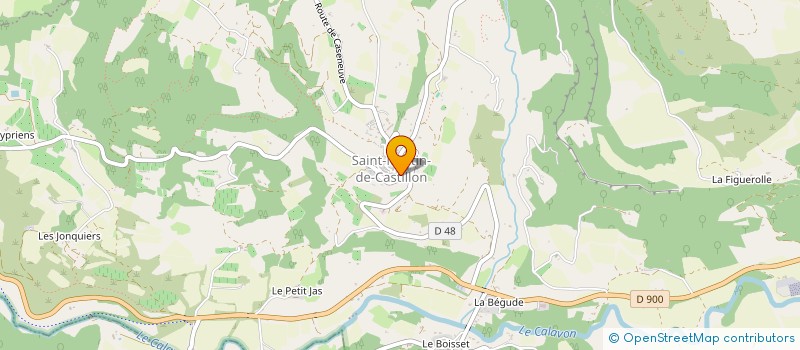 localisation de l'entreprise ASSOCIATION CHAPELLE SAINT FERREOL  VIENS