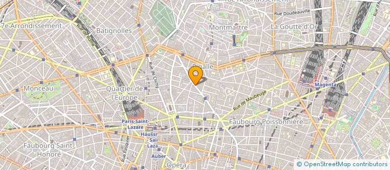 localisation de l'entreprise ASSOCIATION CHARGEE DE LA GESTION DES FONDS DU PARITARISME POUR LA BRANCHE DES MFR (ACGFP-MFR)  PARIS