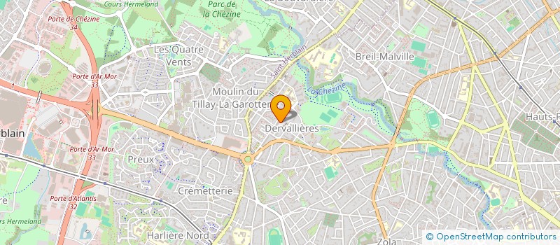 localisation de l'entreprise ASSOCIATION CHARITE ET PARTAGE  NANTES