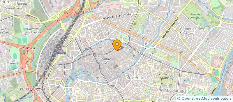 localisation de l'entreprise ASSOCIATION CHARLES FOUCAULD à STRASBOURG