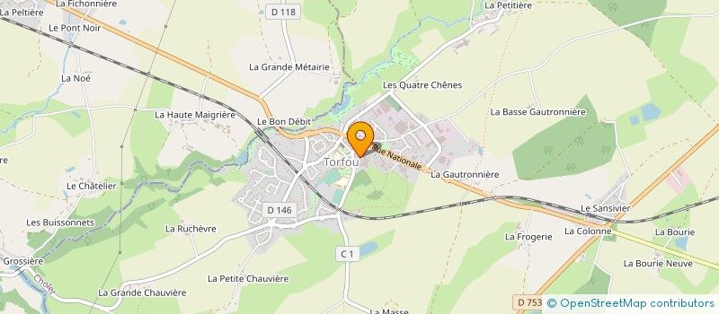 localisation de l'entreprise ASSOCIATION CHARLES FOYER à SEVREMOINE