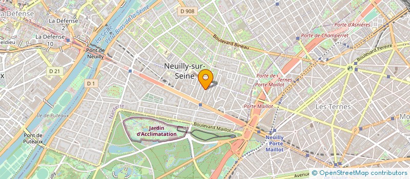 localisation de l'entreprise ASSOCIATION CHATEAU PERDU à NEUILLY-SUR-SEINE