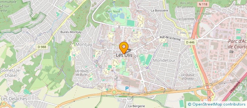 localisation de l'entreprise ASSOCIATION CHAUD BOUILLON à LES ULIS