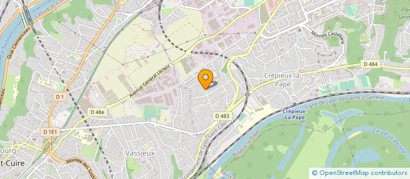 localisation de l'entreprise ASSOCIATION CHEF MENTEUR à RILLIEUX-LA-PAPE