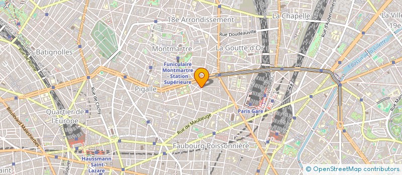 localisation de l'entreprise ASSOCIATION CHEMIN DROIT  PARIS