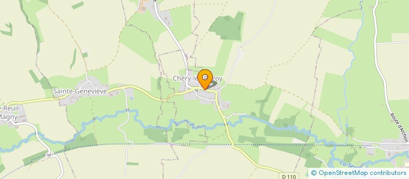 localisation de l'entreprise ASSOCIATION CHERY-LES-ROZOY  CHERY-LES-ROZOY